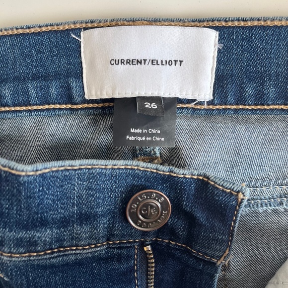 Current Elliott Women's Skinny Jeans Medium Blue 26 - Picture 5 of 8